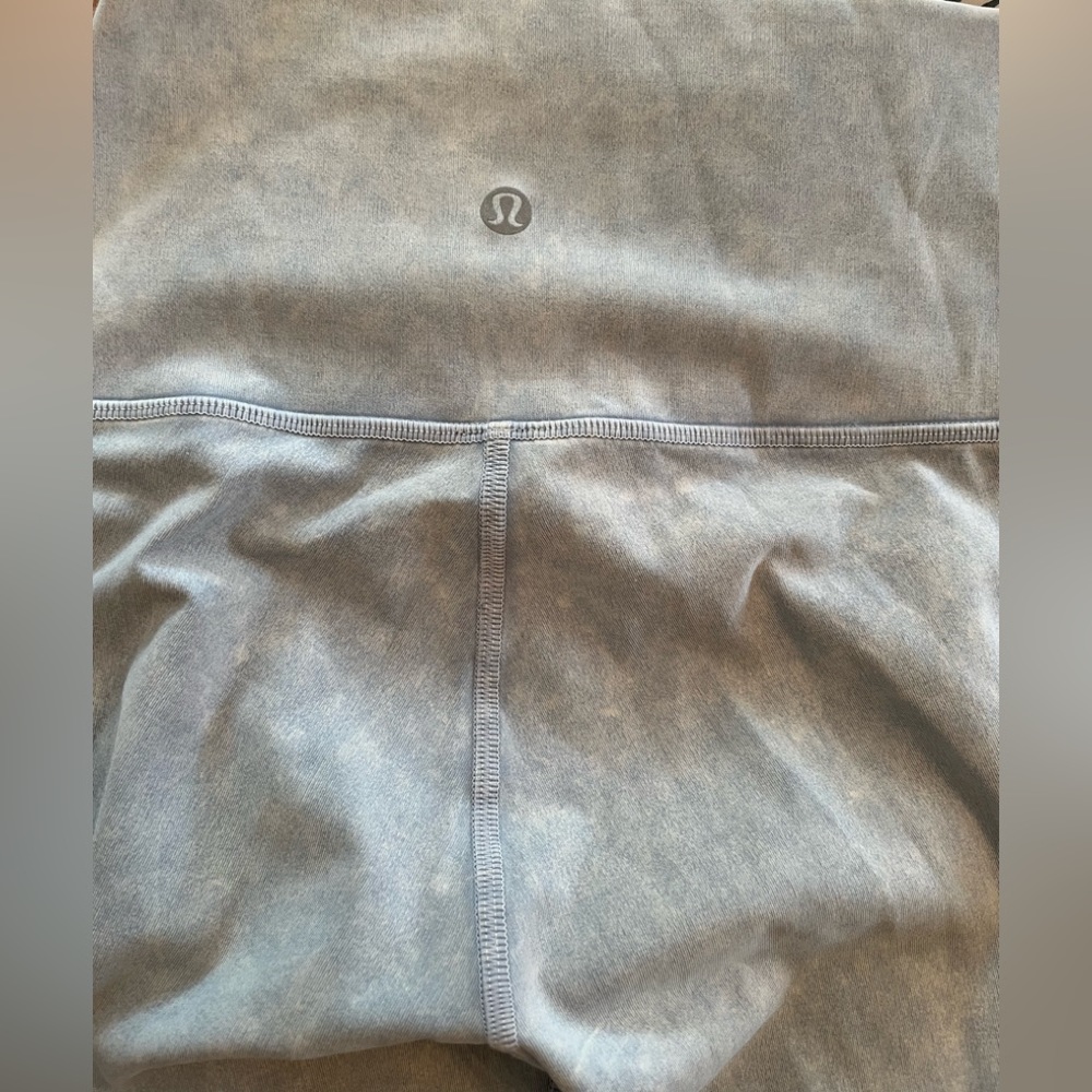Lululemon leggings size 2 blue gray color